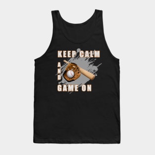 Keep calm and Game on Tank Top